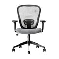 **Tytuł techniczny w języku polskim: Ergonomiczne krzesło biurowe z siatką i regulowanymi podłokietnikami**